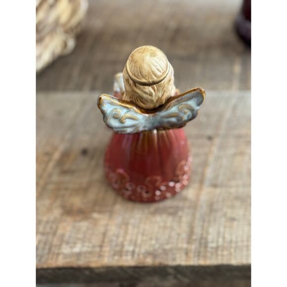 Ceramic Angel Christmas Bell - Picture 4 of 12